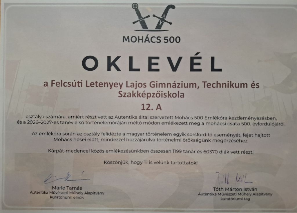 mohács 500